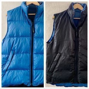 J.crew down reversible vest size men’s S